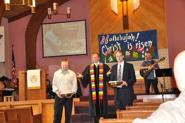 OL didicating letters WUMC